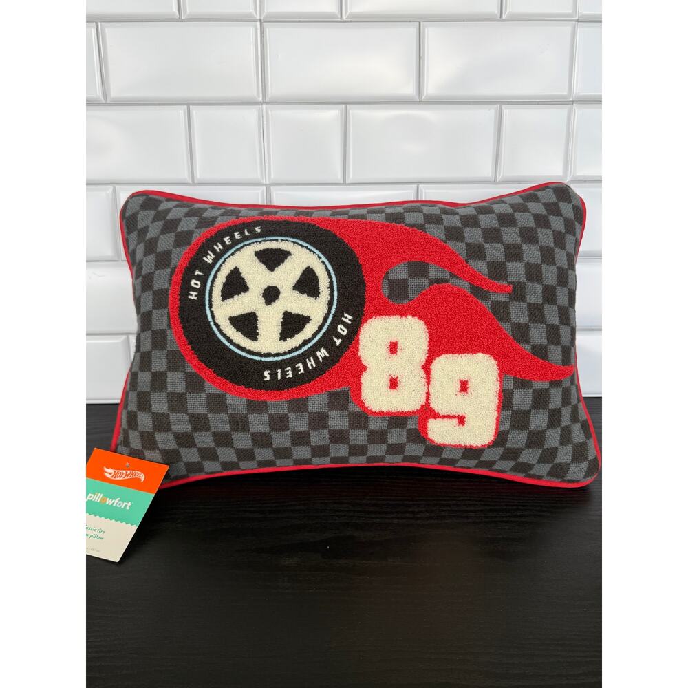 Hot Wheels Classic Tire Kids' Decorative Throw Pillow by Pillowfort™